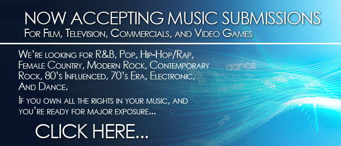 Now accepting submisions for rap, r and b, rock, electronic, dance, country, click here for more details